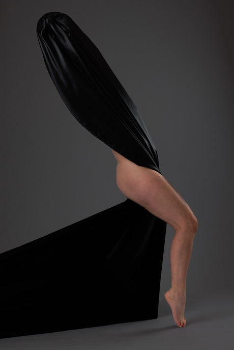 Lady with the black lace