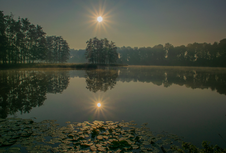 Zon breekt door 