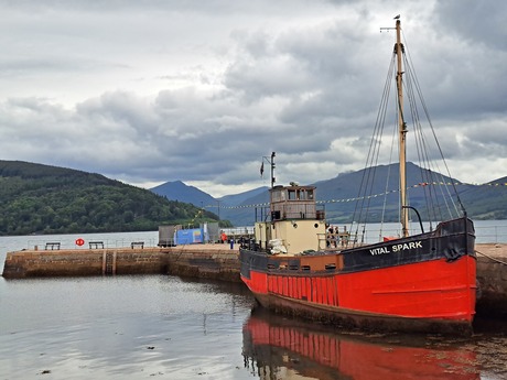 De haven van Inveraray