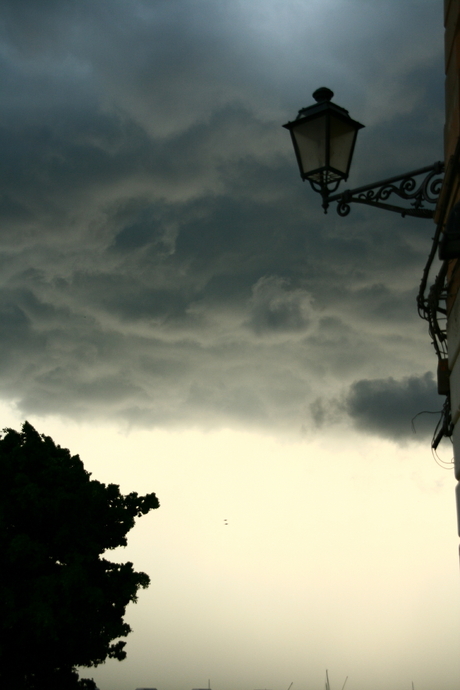 Dark clouds in Syracuse