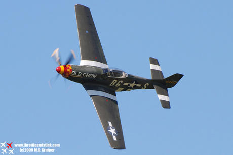 P-51 Old Crow Oostwold Airshow