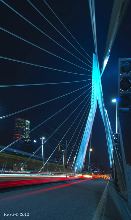 Op de Erasmusbrug hdr