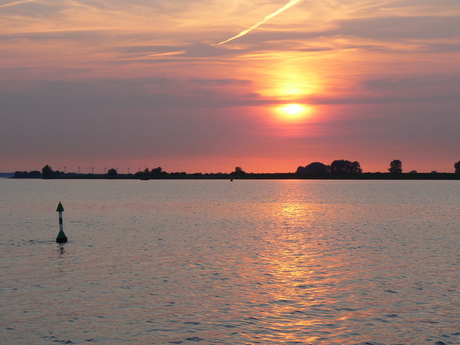 zonsonder gang Haringvliet