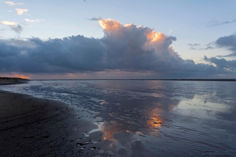 Zon onder op Texel(2)