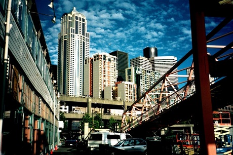 Downtown Seattle, September 2001!