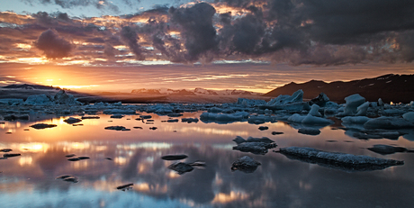 Jokulsarlon, Ijsland