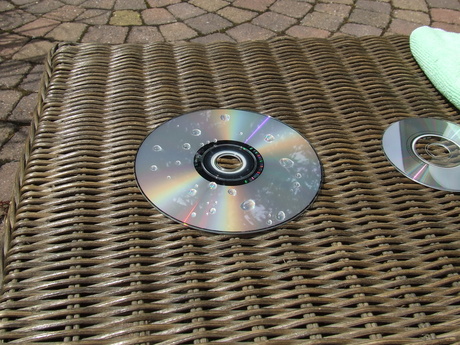 CD met druppels