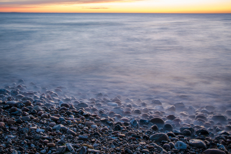 Zonsondergang in Denemarken