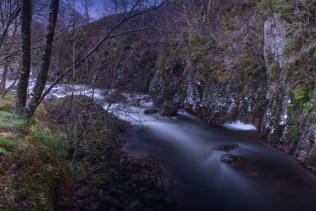 Mystyc river Coe Scottish Highlands