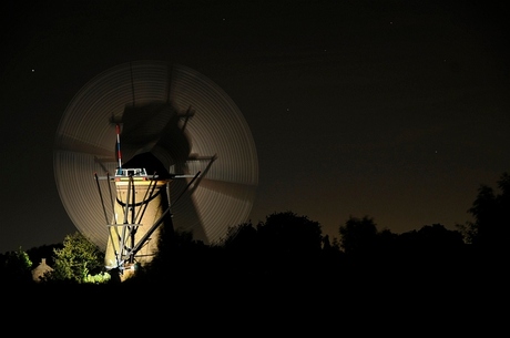 verlichte molens Kinderdijk