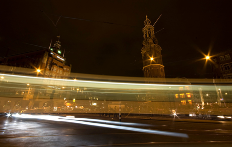 Tram op Muntplein