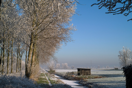 Het achterland van Alblasserdam