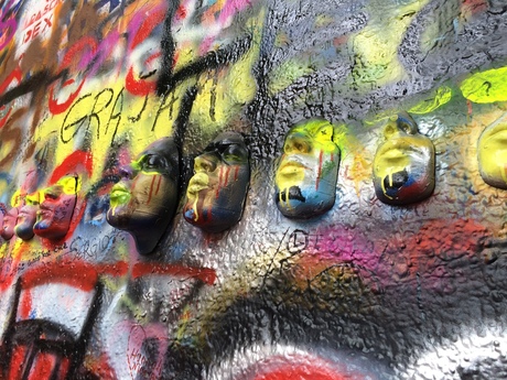 John Lennon Wall Praag