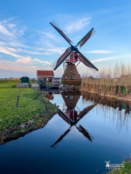 Vlietmolen in Hoogmade