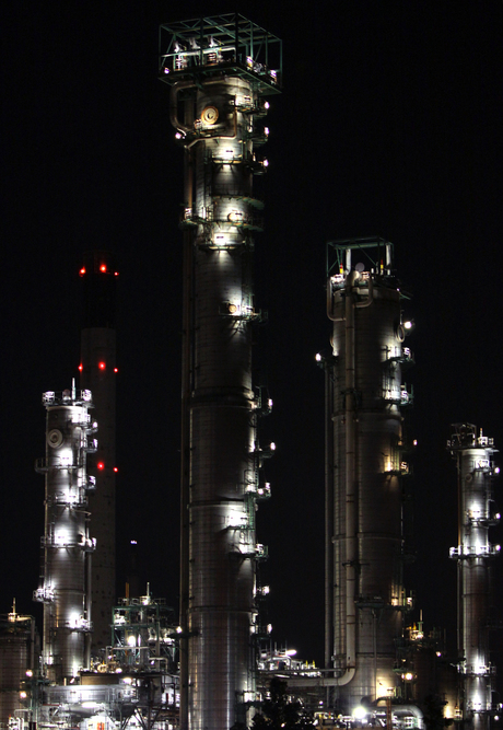 Industriële kerstboom