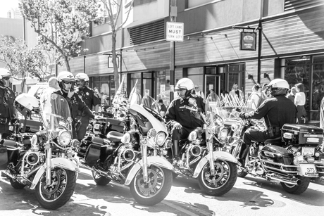 San Francisco Police Motorcycles