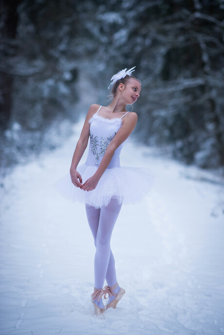 Snow ballerina