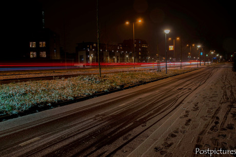 Winter in de stad