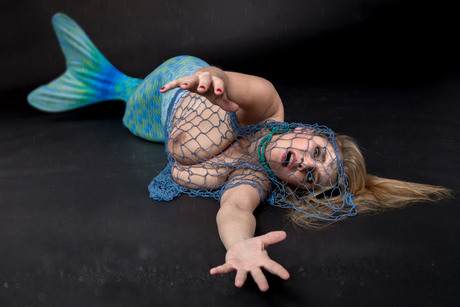 mermaid in trouble