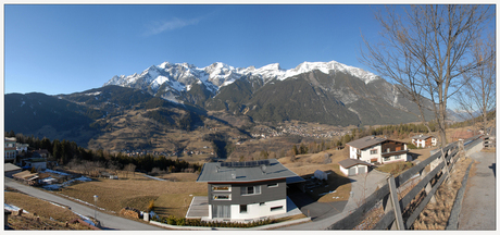 Panorama Weinig Sneeuw