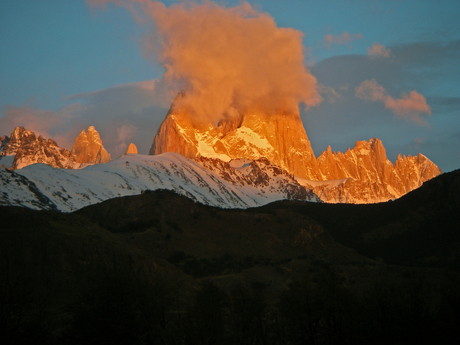 Sunrise on Fitz Roy