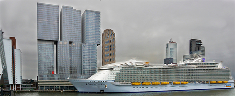 Harmony Of The Seas in world port Rotterdam