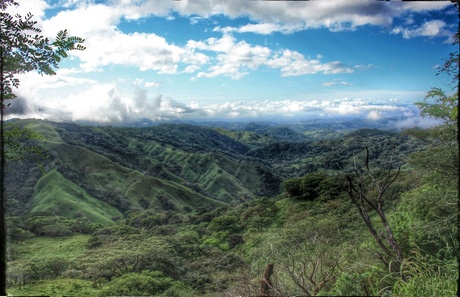 Heuvels in Costa Rica