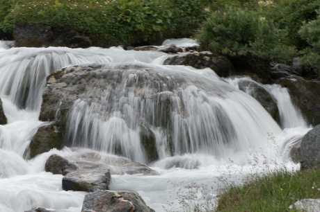 waterval bij Jamtalhutte