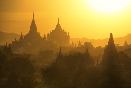 Bagan sunset