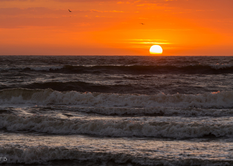 Zonsondergang Scheveningen