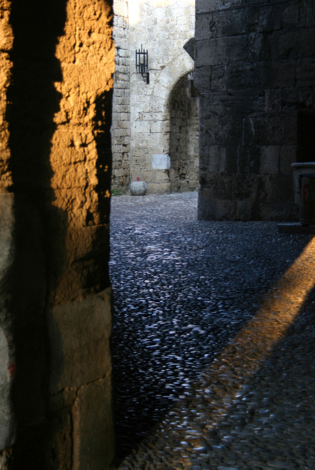 Lichtinval Rhodos Old Town