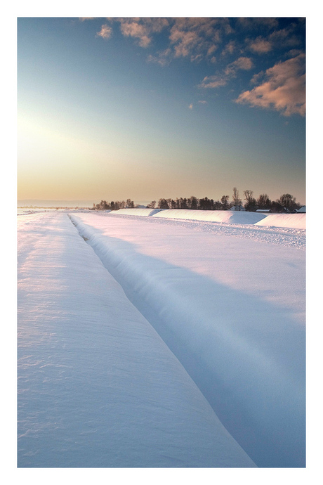 Nederlands Sneeuw landschap