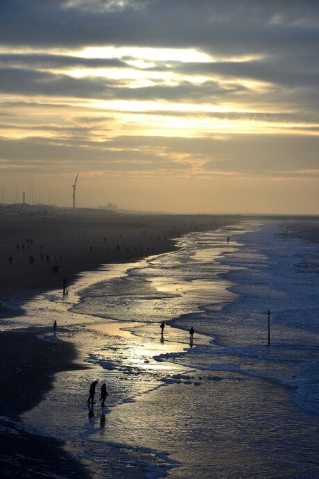 Scheveningen vanuit de Pier