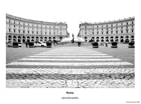 Roma piazza della repubblica
