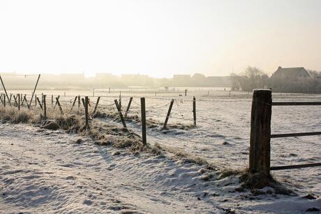 Een koude winterochtend