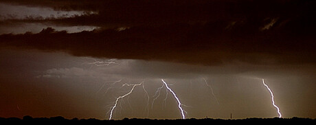 Onweer in Wageningen