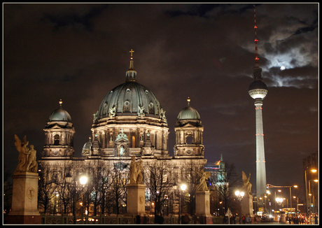 Berliner Dom en Fernsehturm