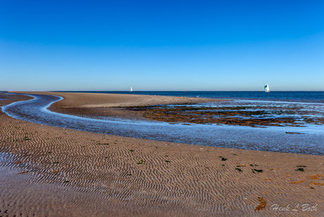 Strand en zeilen is leven