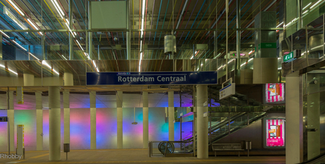 Metrostation Rotterdam CS