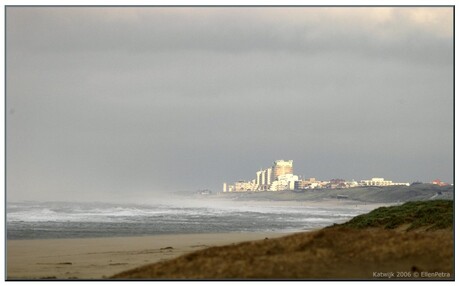 Katwijk, voor de bui valt....