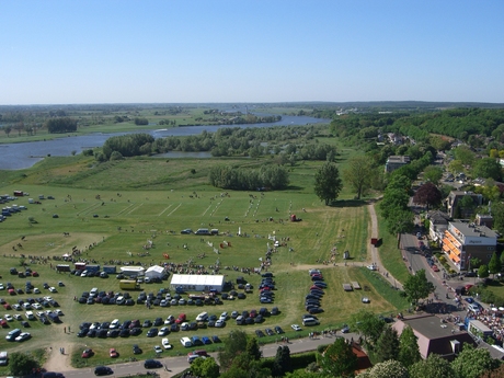 Rhenen vanaf de cuneratoren.