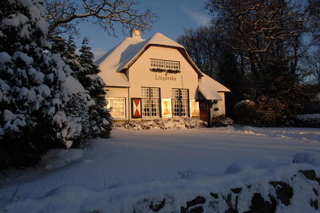 Sneeuw en zon, een geweldige combi