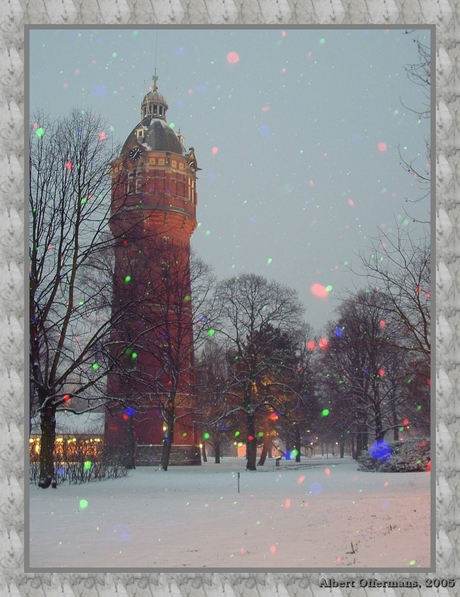 Watertoren in RGB