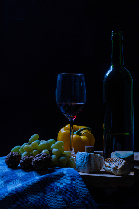 Stilleven met Rembrandt-Licht