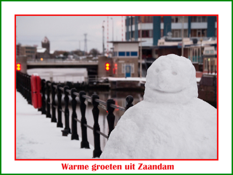 Warme groeten uit Zaandam