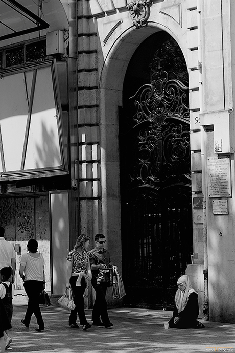 beggar in Paris