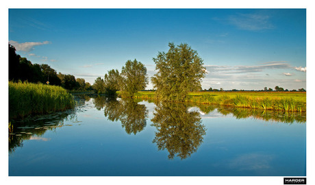 spiegeling in het conradkanaal