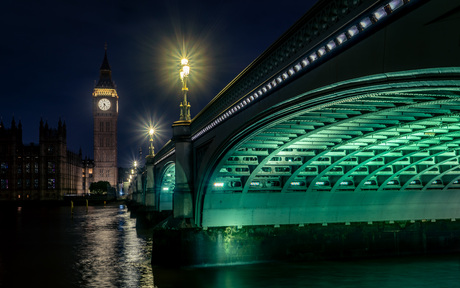 Westminster bridge en Big Ben