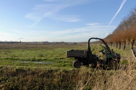 P1300182  Bonnenpolder Herinrichting  nr5   MINI  John Deerne  truckje  14 jan 2026  