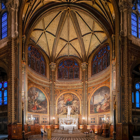 Sint Eustatiuskerk in Parijs.